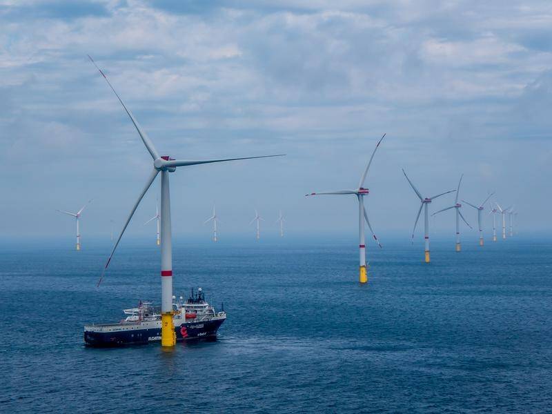 There are about a dozen offshore Australian wind farm proposals on the drawing board.