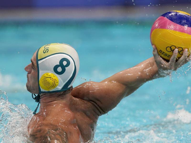 Australia were no match for reigning Olympic water polo champions Serbia, losing 14-8.