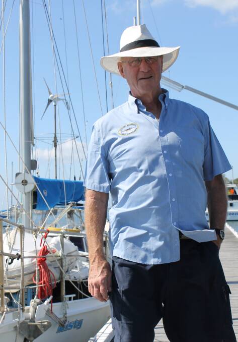 NEW DIRECTION: Lake Macquarie Classic Boat Association president Peter Johnston at Toronto Jetty.