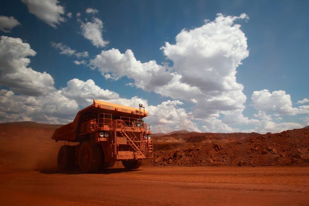  BLUE SKY: Record iron ore prices could lift the federal tax take by $20 billion this year.