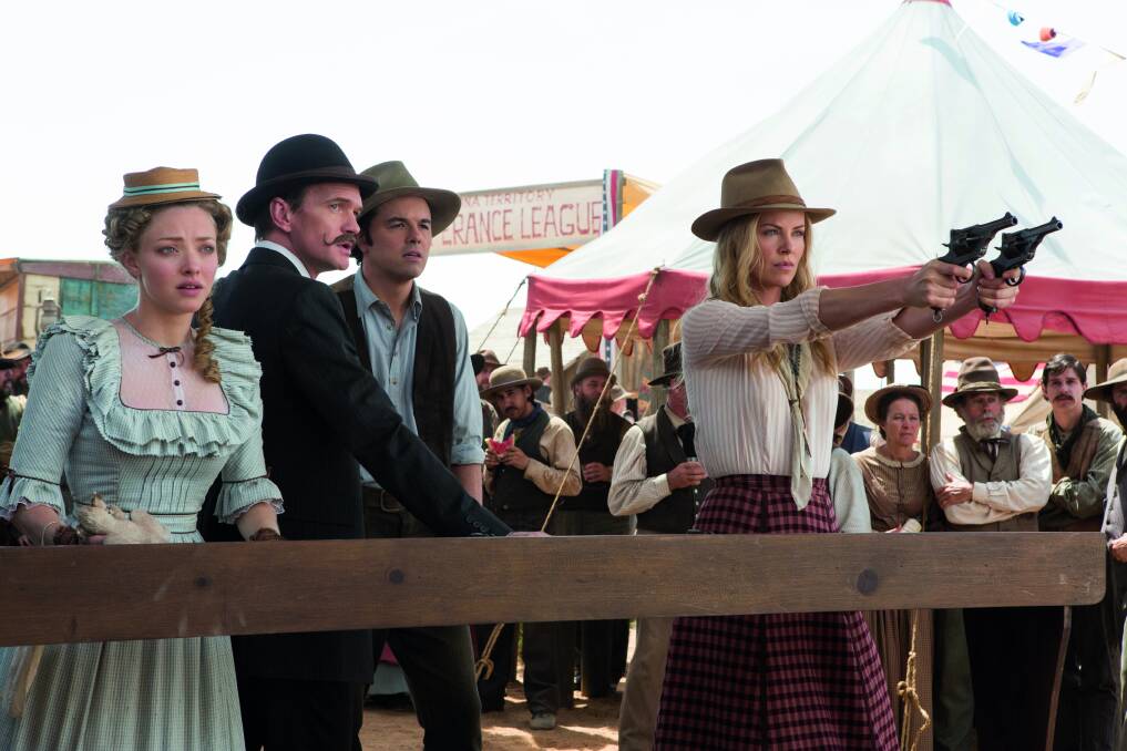 Scene from the film A Million Ways To Die In the West.