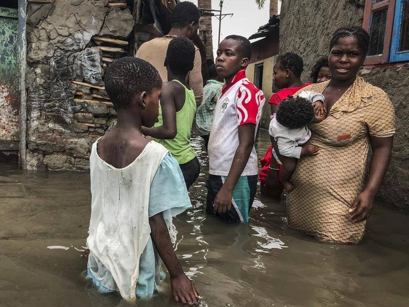 Tropical cyclone Eloise has displaced thousands of people in Mozambique.
