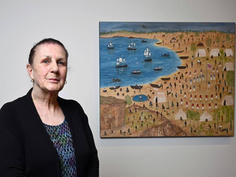 Indigenous art is the biggest drawcard for international visitors to the NGV. (Joel Carrett/AAP PHOTOS)