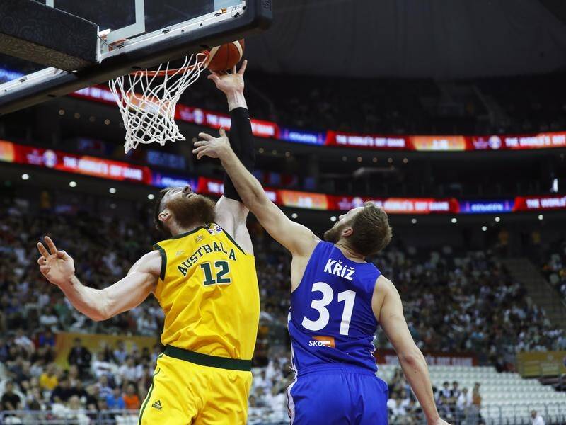 The Boomers have beaten the Czech Republic 82-70 at the basketball World Cup quarter-finals in China