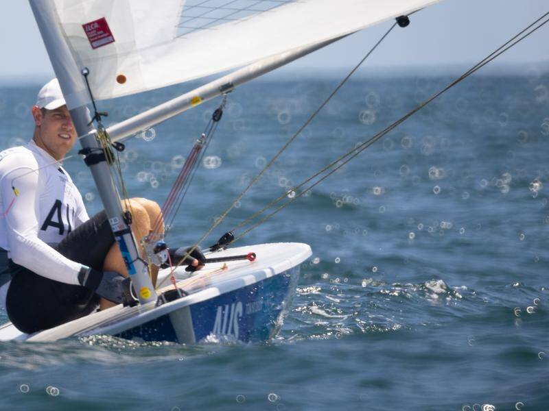 Aussie sailor Wearn takes Laser lead | Newcastle Herald ...