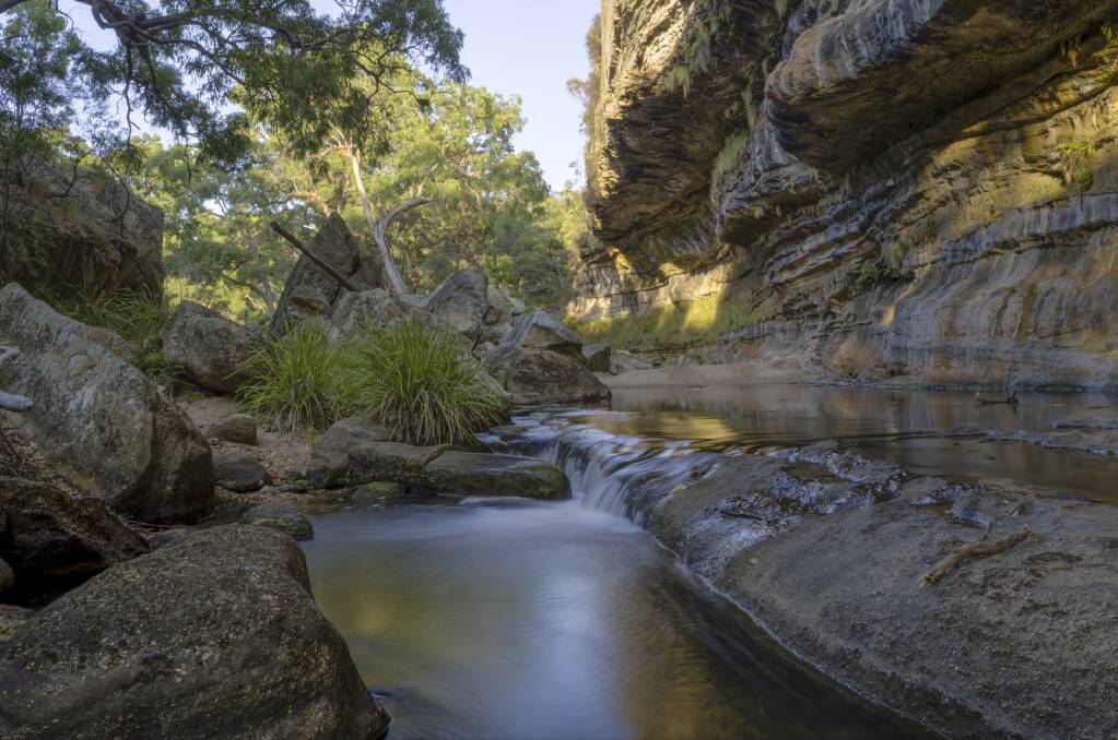The state government  will protect in perpetuity the iconic piece of land known as The Drip in Goulburn River National Park.