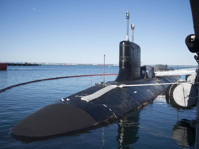 Australia is in line to buy at least three Virginia-class submarines when US legislation is passed. (Aaron Bunch/AAP PHOTOS)