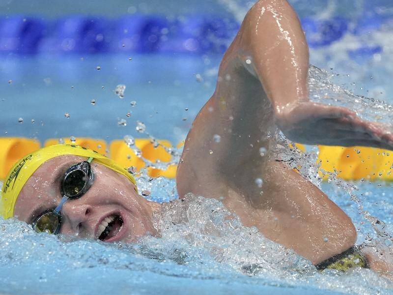Ariarne Titmus will go up against US great Katie Ledecky again in the 800m freestyle final.