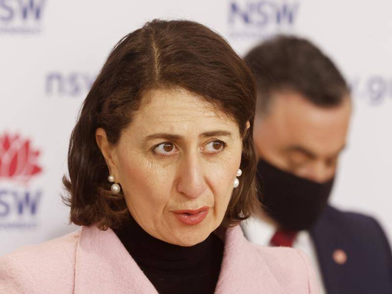 NSW Premier Gladys Berejiklian has admitted the high case load is stretching some Sydney hospitals.
