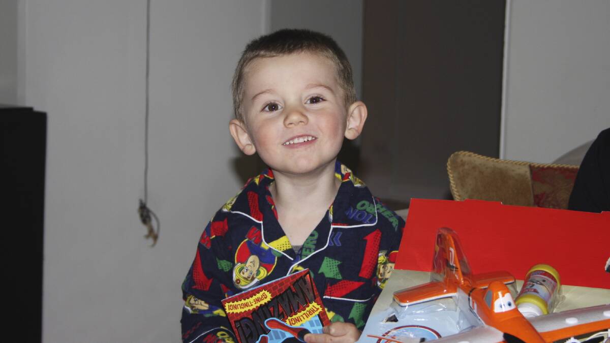Three-year-old William Tyrrell. Picture file