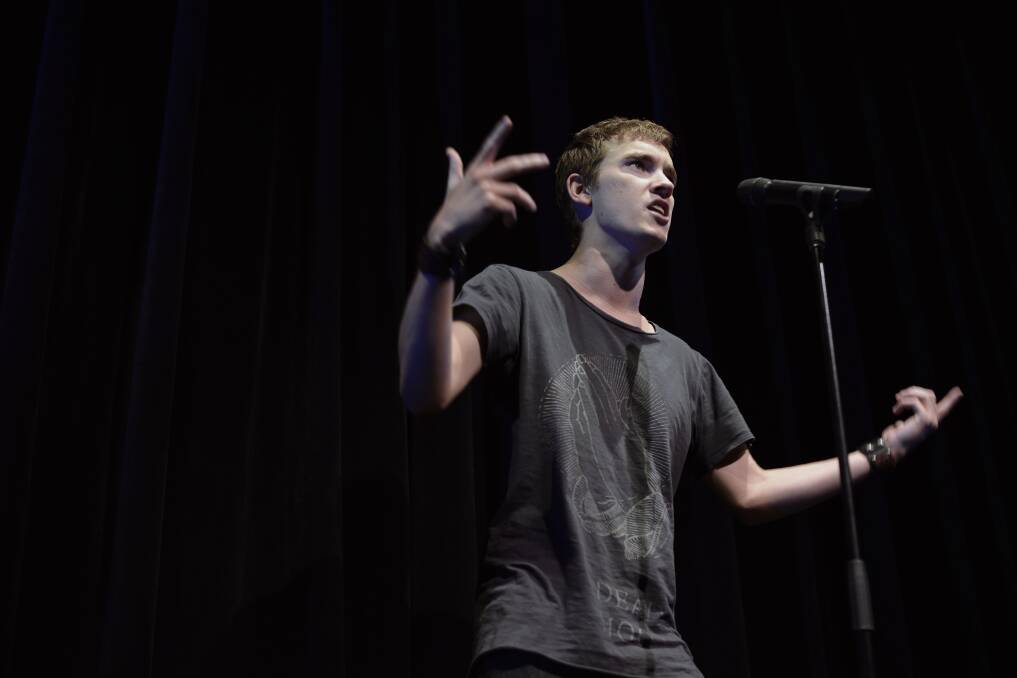 HOW IT IS: Jesse John Brand, Australian poetry slam champion for 2013.