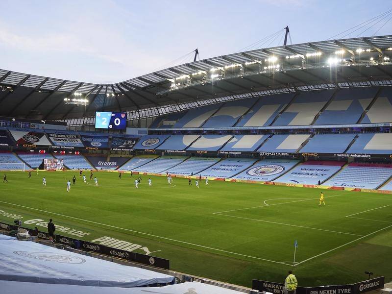 Manchester City will host EPL champions-elect Liverpool at the Etihad Stadium on July 2.