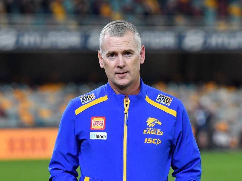 West Coast AFL coach Adam Simpson says defender Jeremy McGovern will miss at least another week.