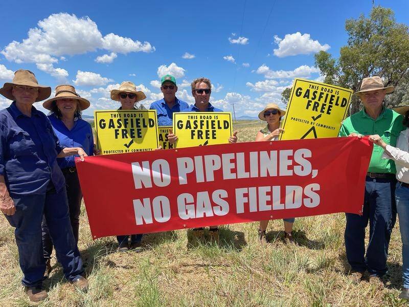 Farmers in northwest NSW oppose gas giant Santos exploring for coal seam gas on agricultural land. (PR HANDOUT IMAGE PHOTO)