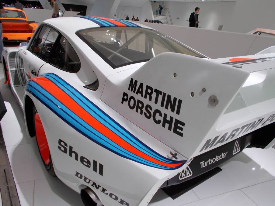 The Porsche 935 that took racing great Jacky Ickx to a German sports car championship.