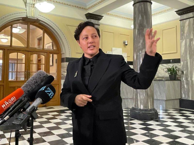 Kiritapu Allan has resigned as NZ's justice minister after police charged her with reckless driving. (Ben McKay/AAP PHOTOS)