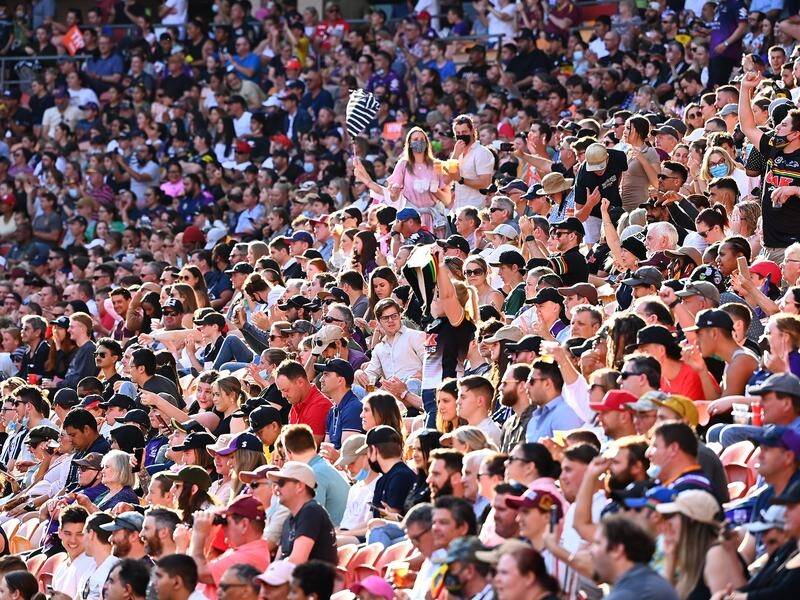The crowd for the NRL grand final at Suncorp Stadium will be capped at 75 per cent capacity.