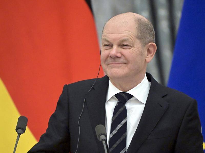 German Chancellor Olaf Scholz showed a more assertive style in his dealings with Vladimir Putin.