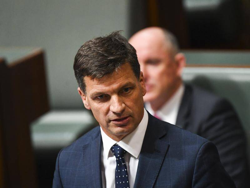Energy Minister Angus Taylor is taking advantage of low oil prices to boost Australian fuel stocks.