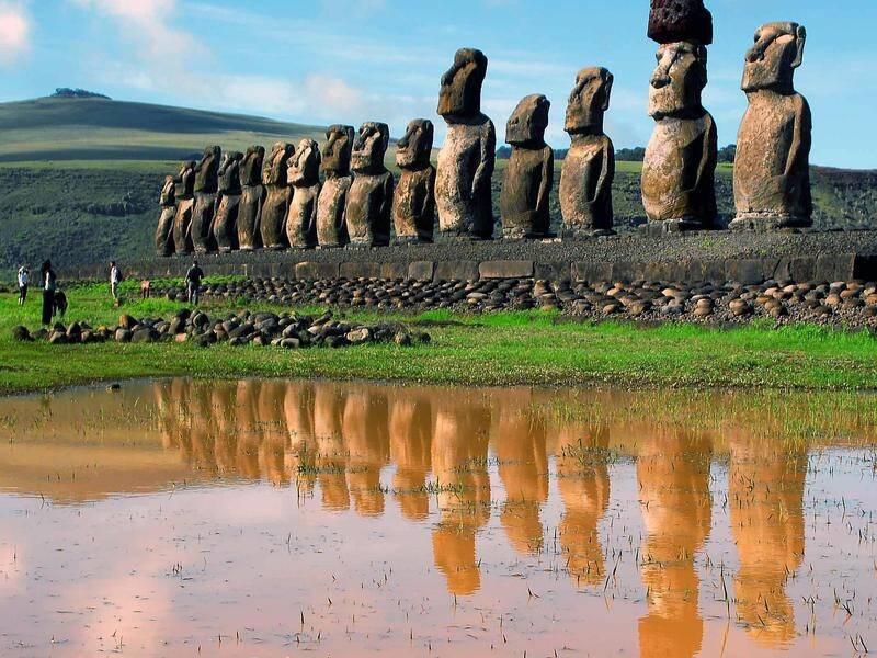 The Moai statues on Easter Island were carefully located near freshwater bodies, scientists say.