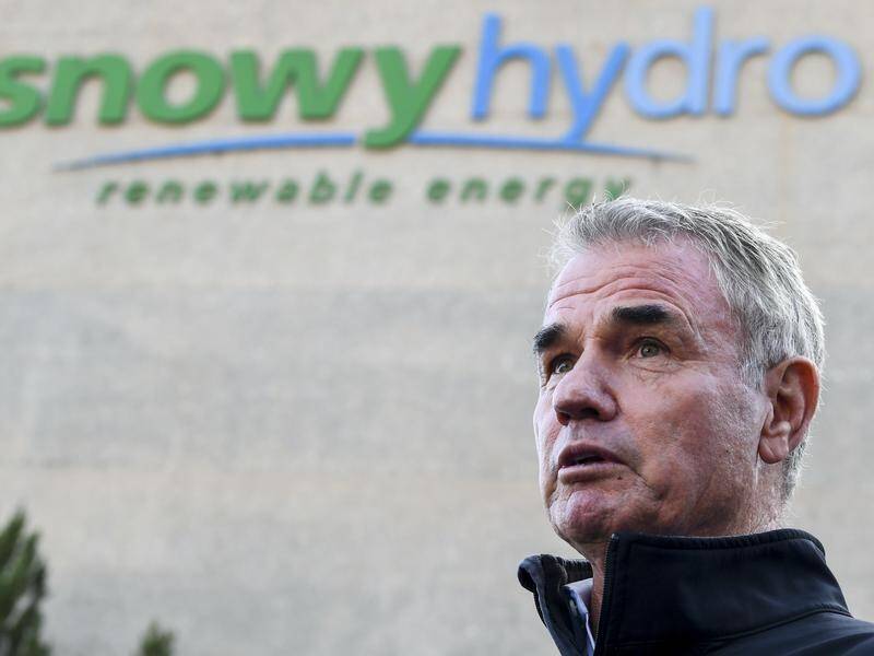 Former Snowy Hydro CEO Paul Broad quit in August amid tensions with Energy Minister Chris Bowen. (Lukas Coch/AAP PHOTOS)