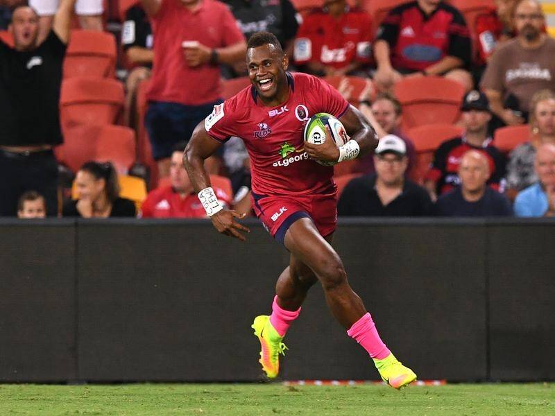 The Queensland Reds' Eto Nabuli has reportedly signed with French rugby club Bordeaux-Begles.