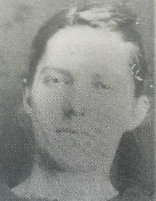 ELUSIVE: A rare image of Elizabeth Jessie Hickman, this one from a police mugshot.  