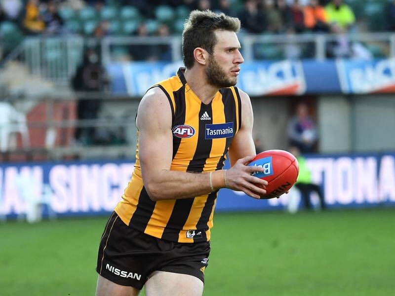 Grant Birchall has a great record against Geelong and is set to again be key for Hawthorn.