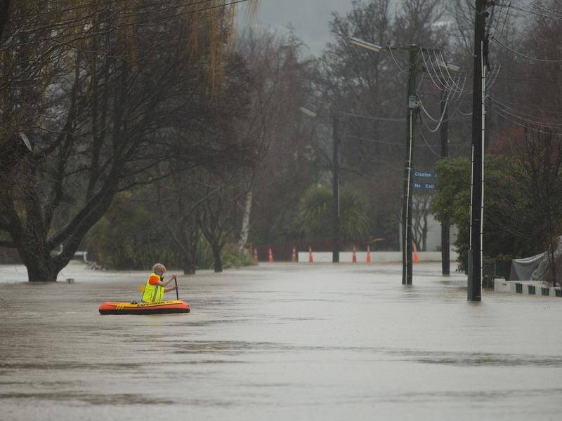 Hundreds of residents on NZ's South Island were evacuated after rains caused major floods. (file) (AP PHOTO)