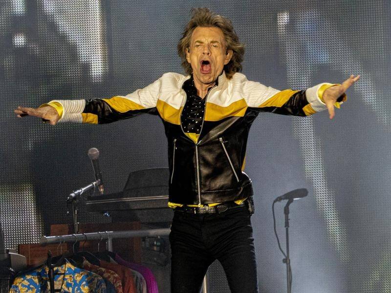 Mick Jagger has had some fun at Donald Trump's expense during a concert in Massachusetts.