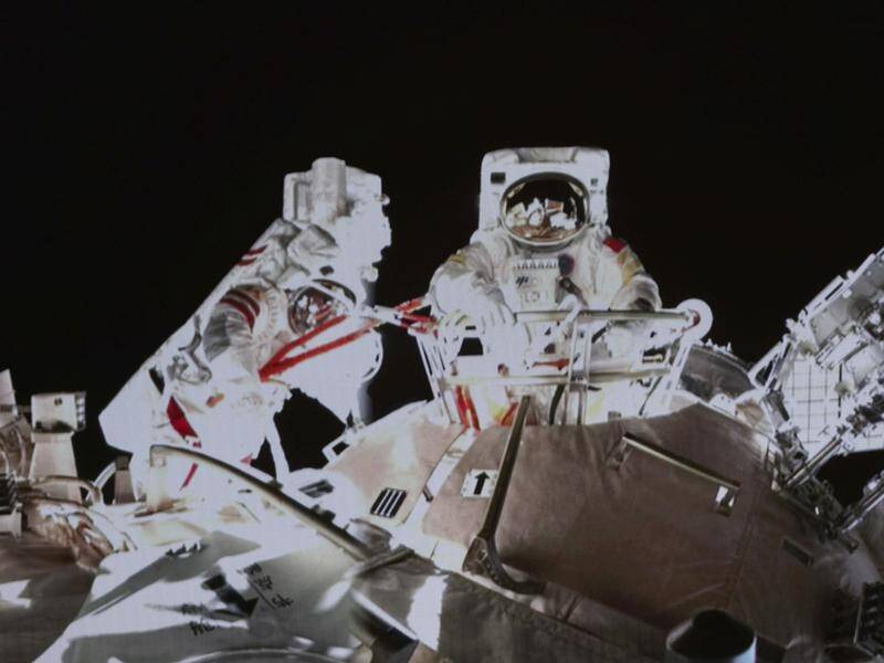 Wang Yaping has become the first Chinese woman to conduct a spacewalk.