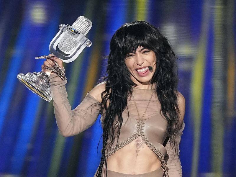 Swedish singer Loreen, who previously triumphed in 2012, has won the Eurovision Song Contest. (AP PHOTO)