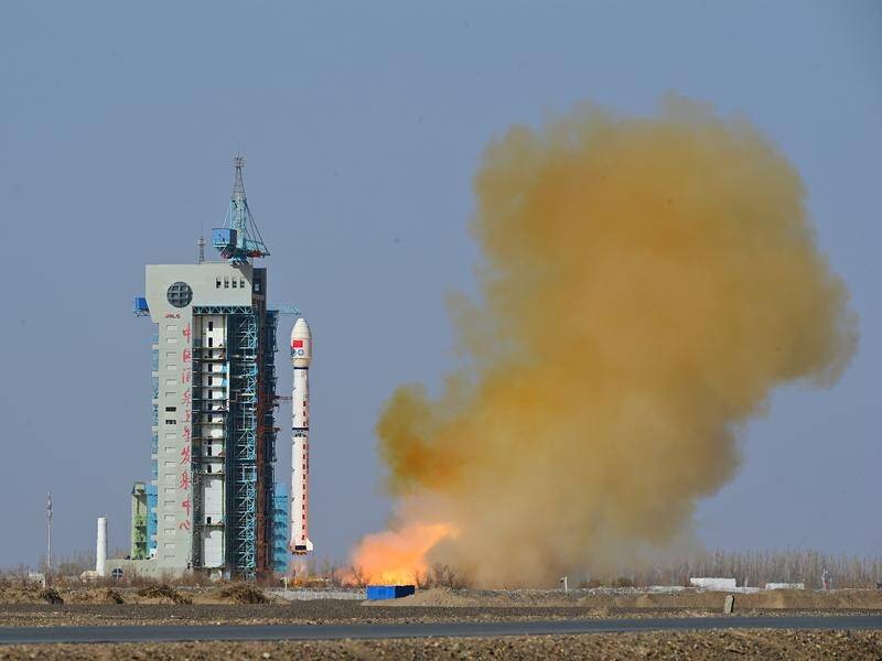 China will launch a communications relay satellite to support future uncrewed lunar missions. (EPA PHOTO)
