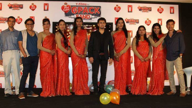 The 6 Pack Band at their launch. Photo: Yash Raj Films