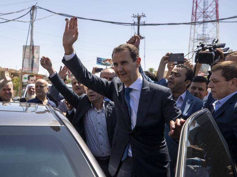 French authorities have issued international arrest warrants for Syrian President Bashar Assad. (AP PHOTO)