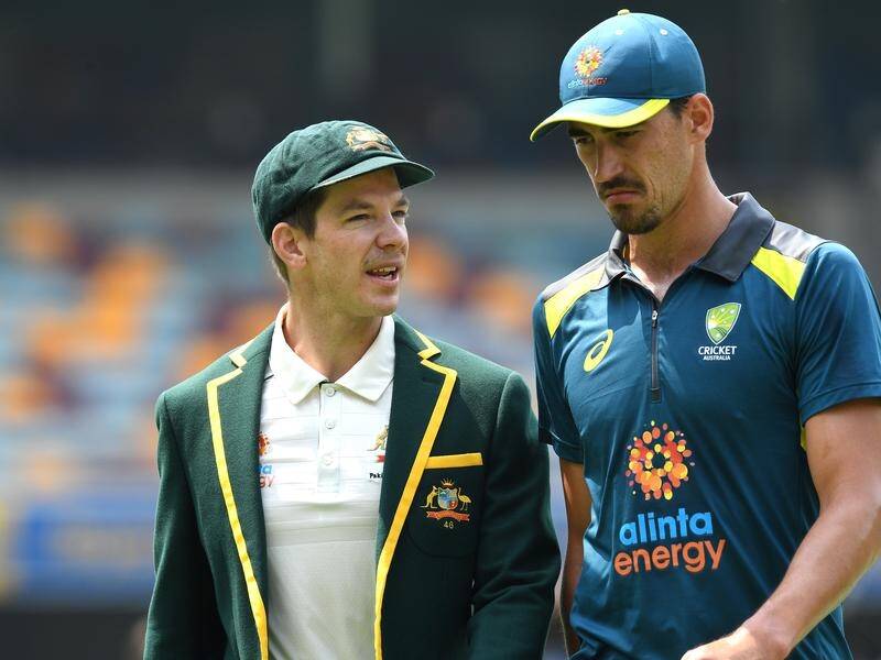 Tim Paine (l) says he and Mitchell Starc (r) will be fit to face New New Zealand in the first Test.