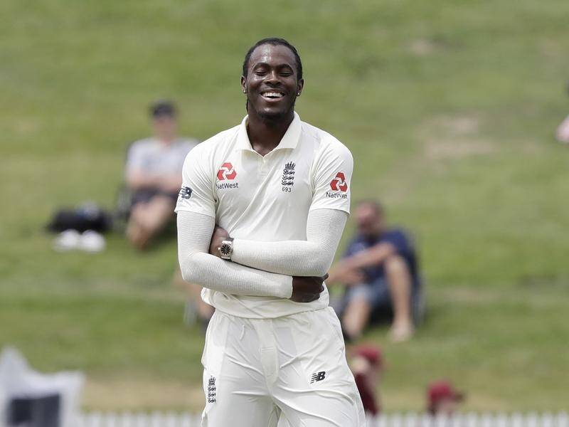 England's Jofra Archer is battling to be fit for the second Test against South Africa in Cape Town.