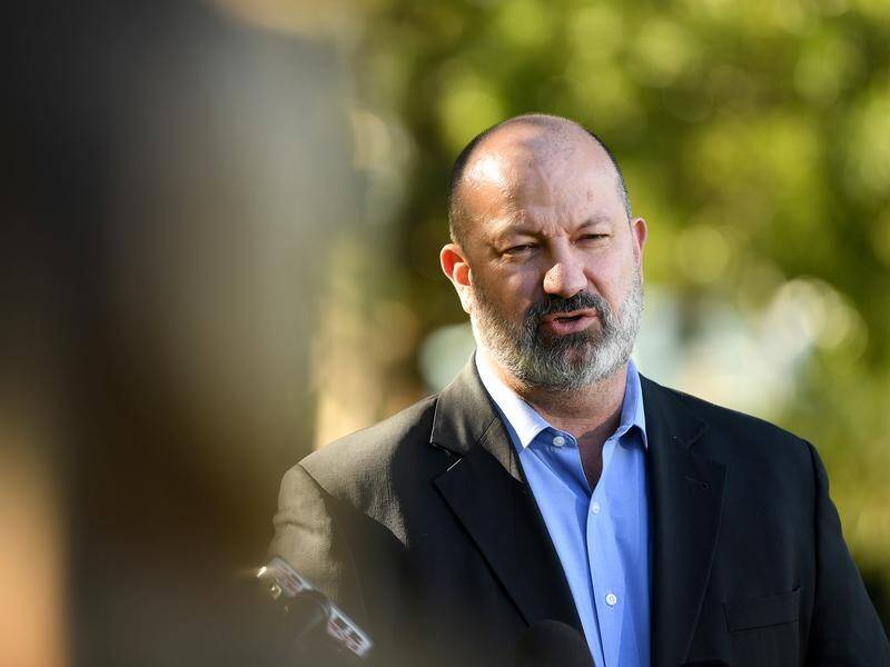 Mark Morey says NSW needs to do better when it comes to paying essential services workers. (Bianca De Marchi/AAP PHOTOS)