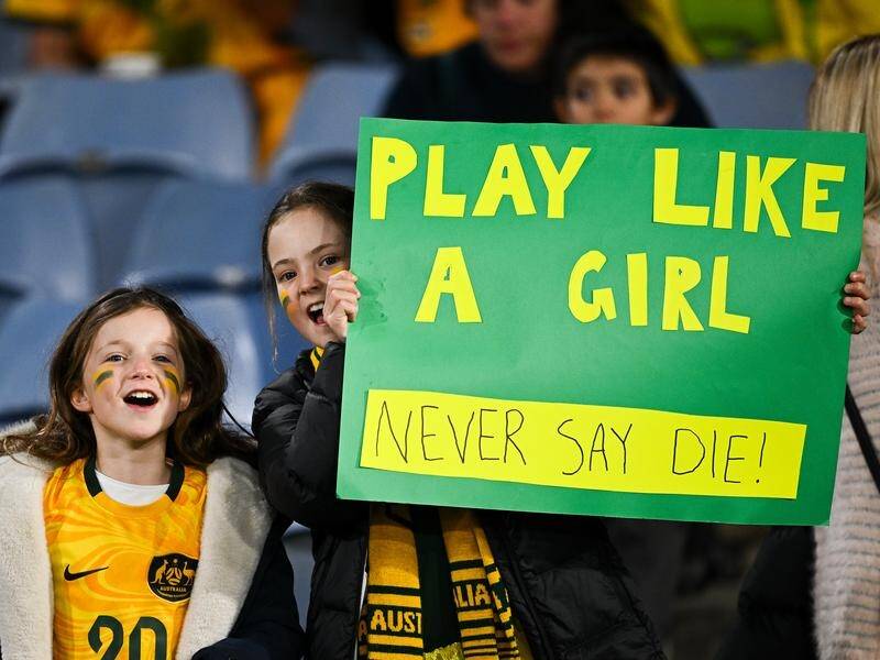 The Matildas' World Cup campaign has inspired girls to chase their sporting dreams. (Dan Himbrechts/AAP PHOTOS)