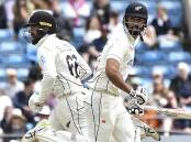 New Zealand's Daryl Mitchell (right) and Tom Blundell again frustrated England on day four at Leeds.