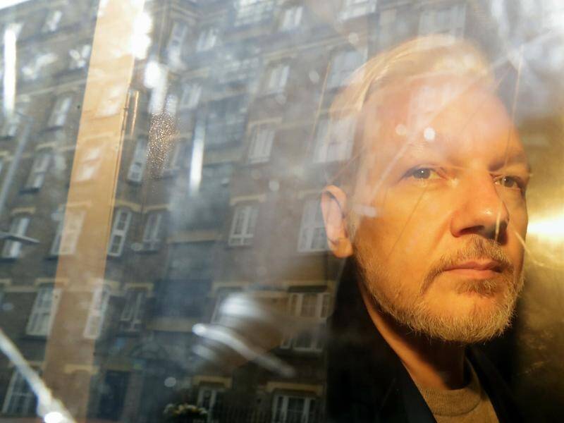 WikiLeaks founder Julian Assange is fighting extradition from to the US to face spying charges. (AP PHOTO)