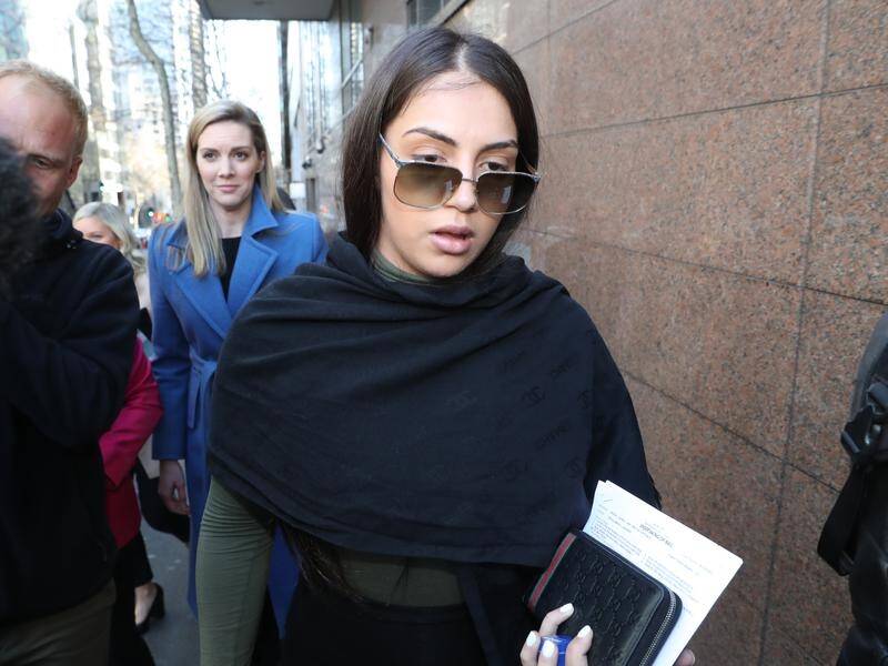 Jasmine Vella-Arpaci has been jailed for her role in a scam that defrauded millions of dollars. (David Crosling/AAP PHOTOS)