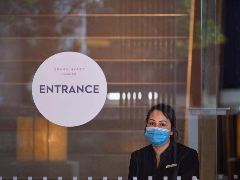 The Grand Hyatt Hotel is at the centre of Victoria's latest COVID-19 quarantine outbreak.