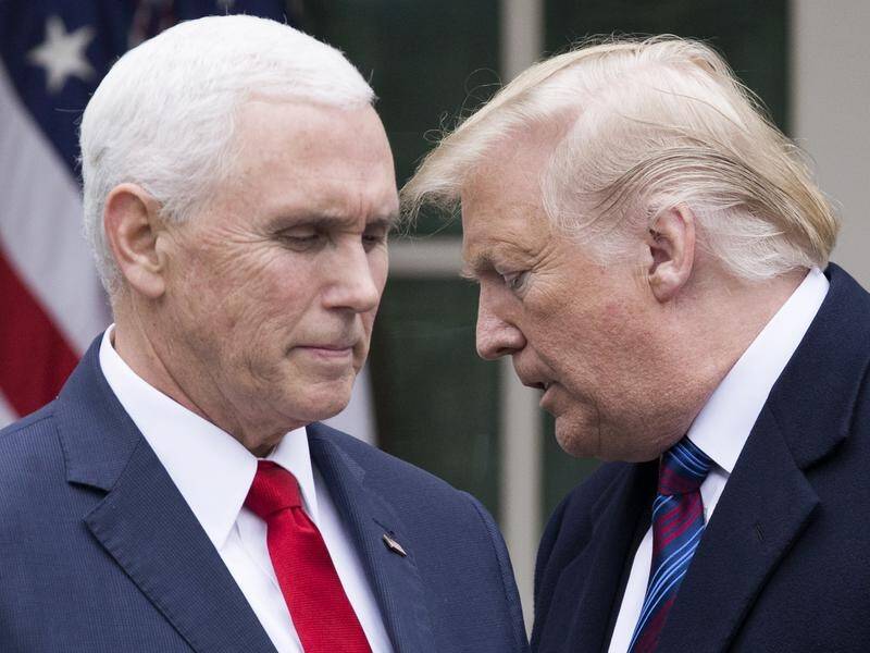 Former US vice president Mike Pence must testify at a probe into the 2021 attack on the US Capitol. (EPA PHOTO)
