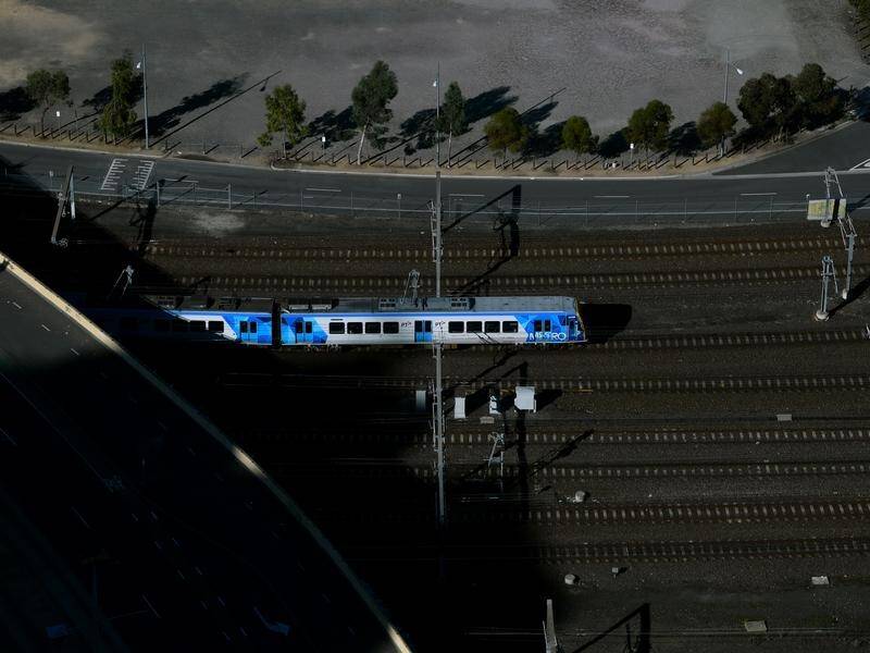 Labor's $2.2 billion election commitment to a Victorian rail project will go under the microscope. (Joel Carrett/AAP PHOTOS)
