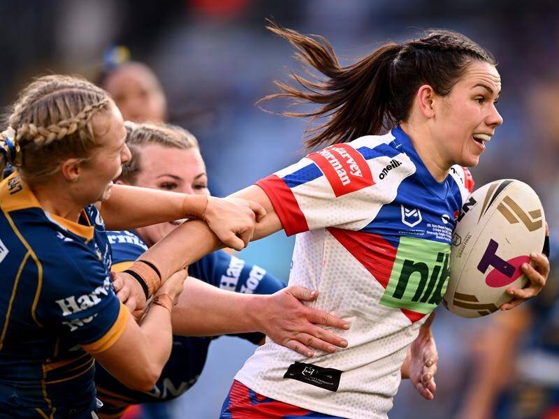 This year's expanded 10-team NRLW competition is expected to begin on about July 21. (Dan Himbrechts/AAP PHOTOS)