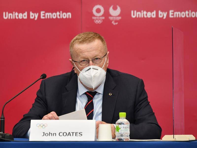 John Coates says the decision to have spectators at the Tokyo Games will rest alone with Japan.