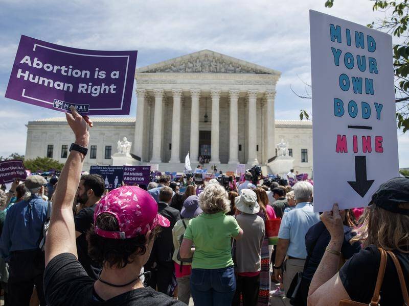 FIGHT FOR RIGHTS: Activists have organised scores of rallies in the US to protest new restrictions after the US Supreme Court overturned Roe v Wade.