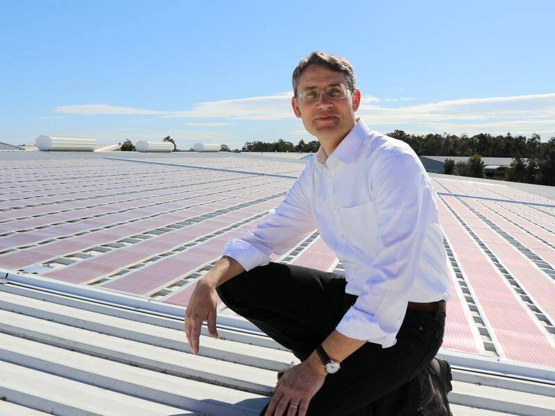 NSW professor Paul Dastoor's goal to see all Australian roofs covered with the printed solar panels.