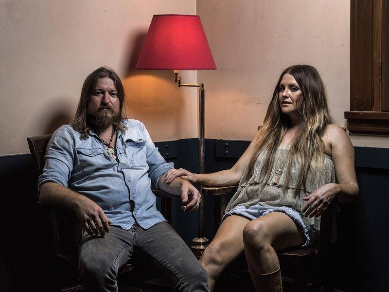 After ten years together, Brooke McClymont (R) and Adam Eckersley have released their first album.